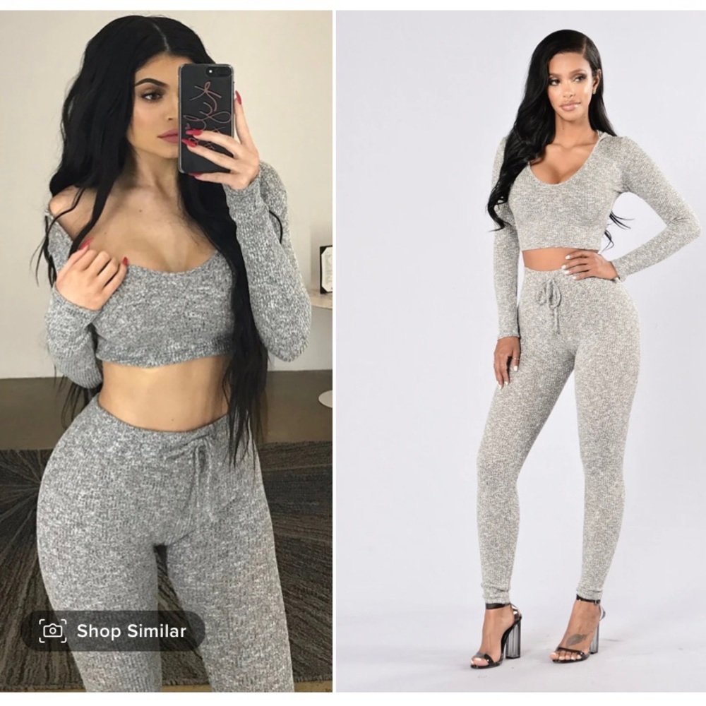 NWOT FASHION NOVA wanderlust hoodie and legging